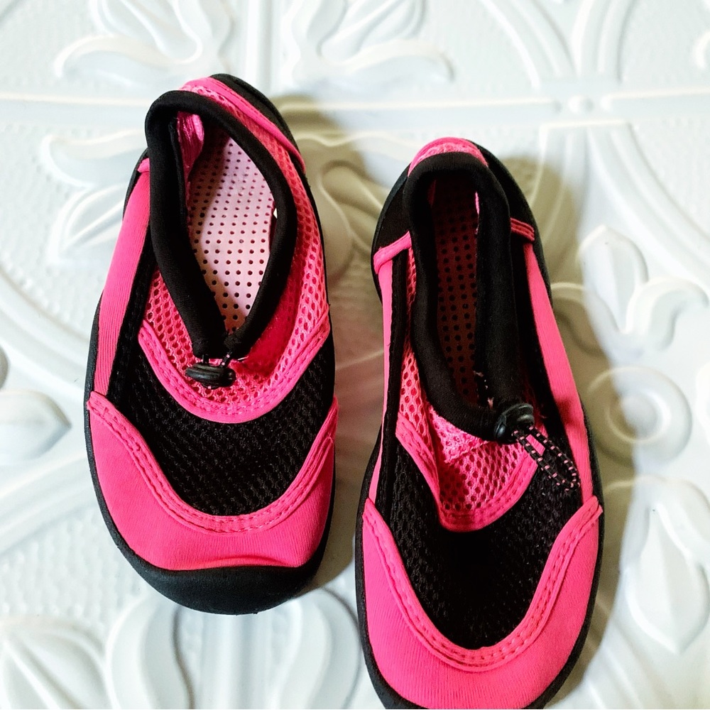 WONDER NATION Girls Pink Neoprene Water Shoe 13/1